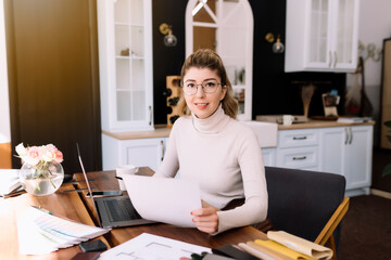 An interior designer is working on a new project. Considering the decision