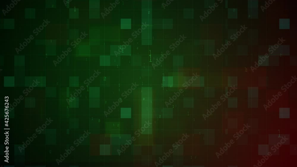 Aufkleber 3d rendering geometric abstract background. animation 4k resolution