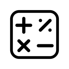 Obraz premium calculator icon