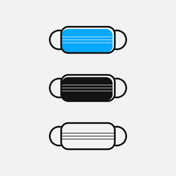 face mask vector
