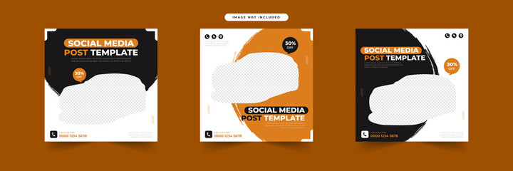 car rental template social media post collection