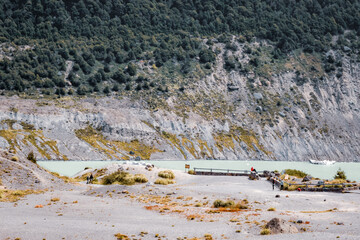 ventisquero negro cerro tronador glaciar