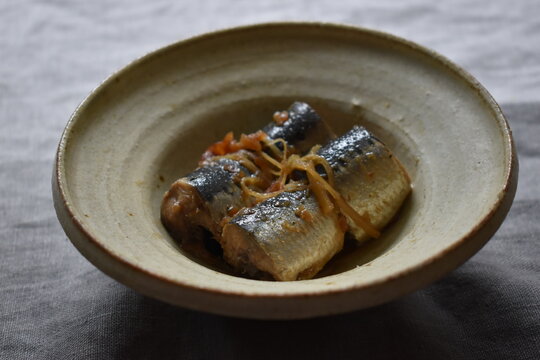 Sardine Stewed with Japanese Apricot