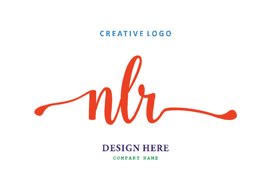 NLR lettering logo is simple, easy to understand and authoritative