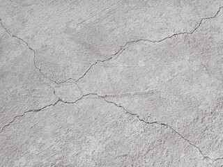 Cracked concrete wall texture