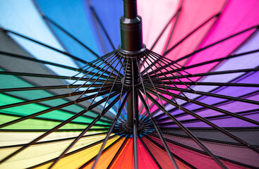 close up of detail umbrella 