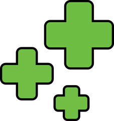 Obraz premium health icon vector