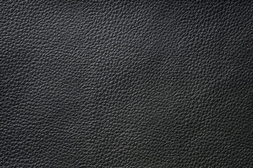 Close up of black leather texture and background