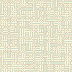 Abstract Geometric Pattern generative computational art illustration