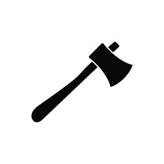 The ax icon. Axe symbol
