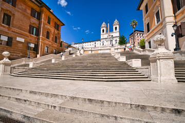 Obraz premium View of piazza di Spagna, Rome, Italy