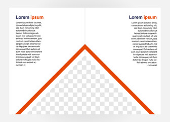 business brochure design template. perfect for brochures, marketing promotion, presentation etc