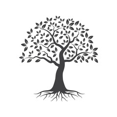 Fototapeta premium Tree icon design template vector