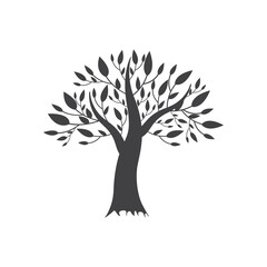 Obraz premium Tree icon design template vector