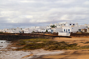 Paysages La Graciosa Lanzarote Îles Canaries Espagne 