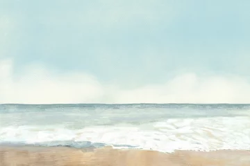 Fototapeten Beach background color pencil illustration © Rawpixel.com
