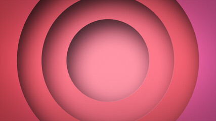 Circle shape dynamic geometric ping color abstract background