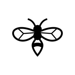 Bee icon design template vector