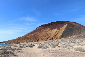 Paysages La Graciosa Lanzarote Îles Canaries Espagne 