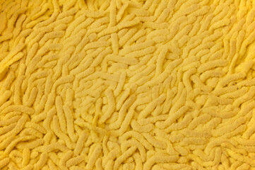 Large yellow texture Mat for the bathroom