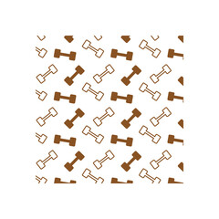 Dumbbell background icon design template vector