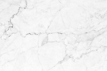 White marble texture background pattern with high resolution.