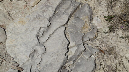 Texture rocce frastagliate