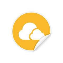 Clouds - Sticker