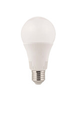 White LED lamp isolated on white background