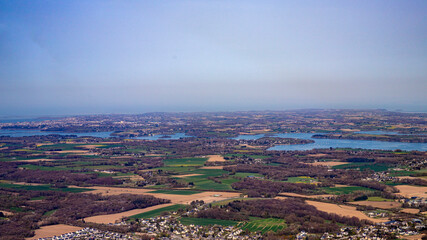 Dinard saint malo rance frehel Grouin from aerial view