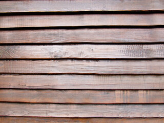 Obraz premium Facade detail with wooden wall paneling close-up