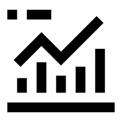 
Download this amazing linear style icon of growth chart 

