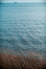 Obraz premium Calma en la costa enfocado