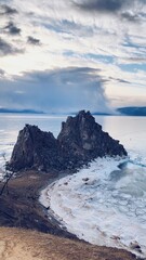 Frozen Lake Baikal