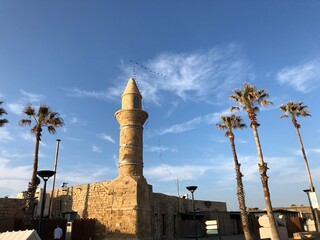 Caesarea National Park Israel Tower