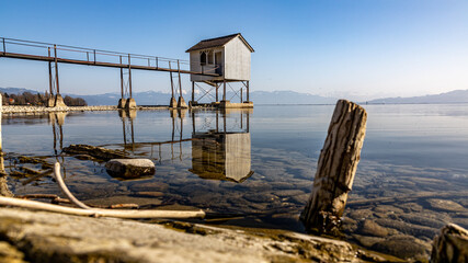 Romantisches Wasserburg am Bodensee