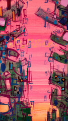 desktop wallpaper, abstract color drawing