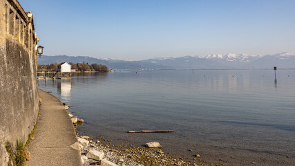 Romantisches Wasserburg am Bodensee
