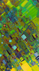 desktop wallpaper, abstract color drawing