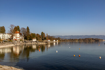 Romantisches Wasserburg am Bodensee