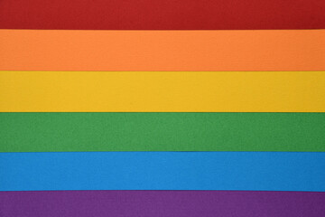 LGBT rainbow color background.