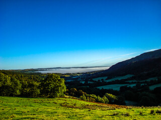 Mist from the Brecon Beacons