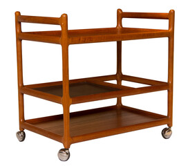 Midcentury Drinks Trolley