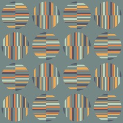 Simple abstract seamless pattern - decorative accent for any surfaces.