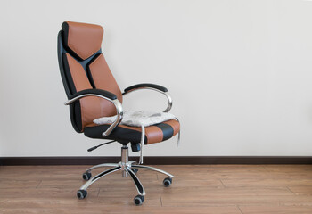 armchair in room. Business interior background