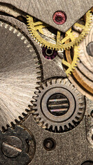 desktop wallpaper, metal clockwork gears 