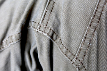 Trouser stitch texture background, Fashion wallpaper.