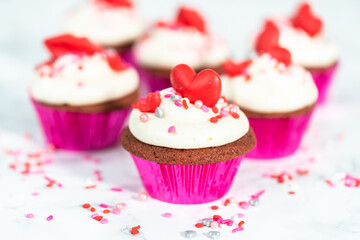 Red velvet cupcakes