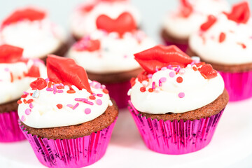 Red velvet cupcakes