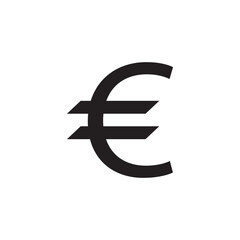 Euro Icon. Euro symbol for your web site design, logo, app, UI. Vector illustration, EPS10.